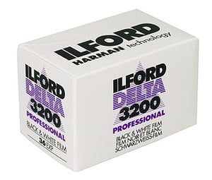 Ilford 1887710 svartvit negativfilm, 36 bilder.