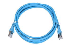 Extralink Patchcord LAN Kat.6A S/FTP 2m Miedź Kabel sieciowy skrętka 10Gbit/s
