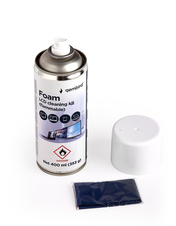 Gembird CK-LCD-08 uniwersalny środek czyszczący 400 ml Pianka