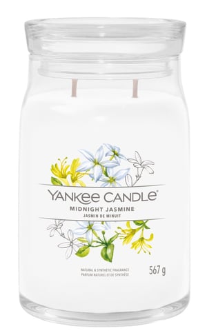 Yankee Candle Midnight Jasmine świeca Cylidner Jaśmin, Neroli Biały 1 szt.