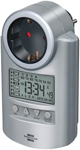 Brennenstuhl Primera-Line Digital Weekly Timer DT Srebrny