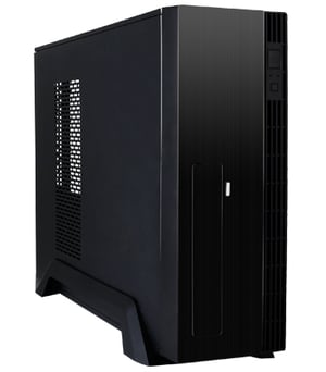 Chieftec UE-02B zabezpieczenia & Mini Tower-datorhållare, svart 250 W