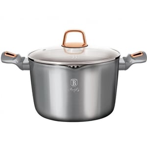Berlinger Haus BH/6015 Topf 6 l, rund, grau