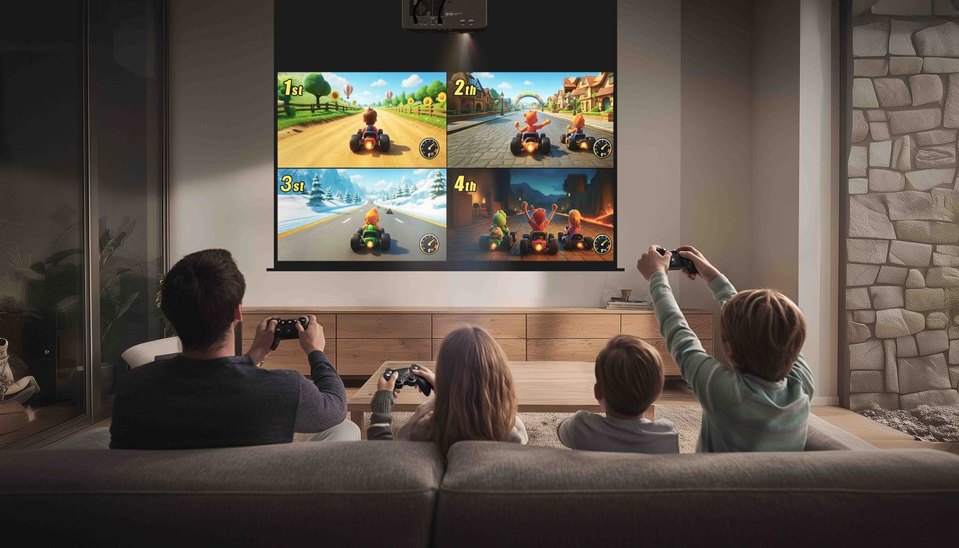 Optoma UZ38X 3800 ANSI lumenów DLP UHD 4K (3840x2160) Czarny