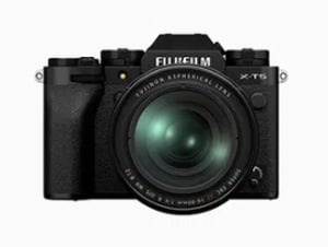 Fujifilm X-T5 Gehäuse der spiegellosen Kamera mit 40,2 MP, X-Trans CMOS 5 HR, 7728 x 5152 px, schwarz