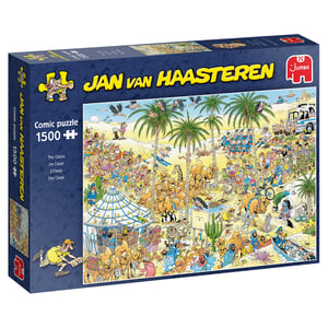 Jan van Haasteren The Oasis 1500pcs Puzzle układanka 1500 szt. Komiksy