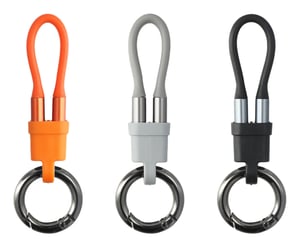 4smarts 541385 kabel USB 0,3 m USB C Czarny, Szary, Pomarańczowy