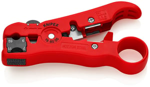 Knipex 16 60 06 SB narzędzie do zdejmowania izolacji Czerwony