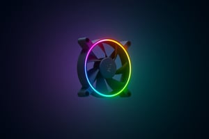 Razer Kunai Chroma PC-Gehäuse-Lüfter 12 cm Schwarz 1 Stück