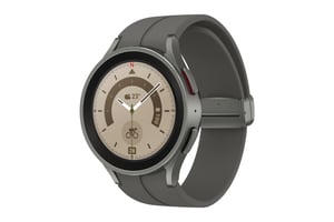 Samsung Galaxy Watch5 Pro 3.56 cm (1.4") OLED 45 mm Digital 450 x 450 px Touchscreen 4G Titanium Wi-Fi GPS