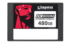 Kingston Technology SSD DC600M SATA der Enterprise-Klasse, 2,5 Zoll (für gemischte Arbeitslasten), 480 GB