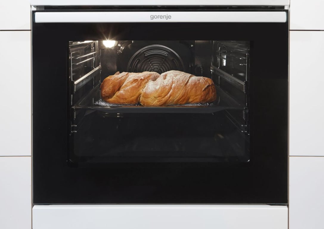 Gorenje GECS5B70CLI Kuchenka wolnostojąca Prąd elektryczny Ceramiczna Beżowy