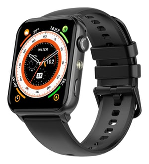 Blackview R30 Max 4,85 cm (1.91") TFT 46.6 mm Cyfrowy 280 x 320 px Ekran dotykowy Czarny