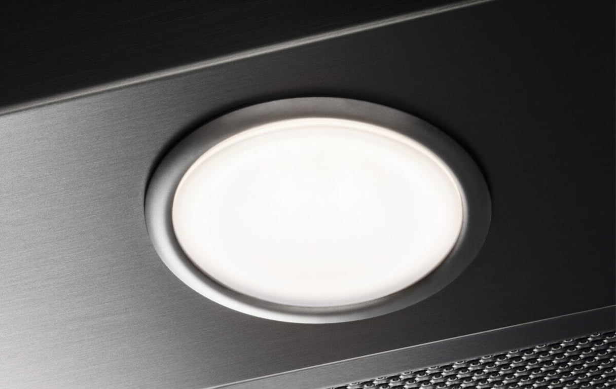Electrolux LFP536X Pół wbudowany (wyciągany) Szary, Stal nierdzewna 600 m³/h