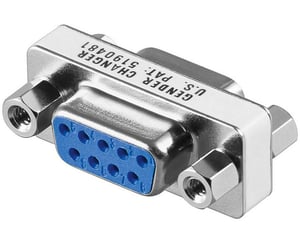 Microconnect MOD9F9F przejściówka do kabli DB9 Niebieski