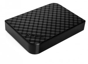 Verbatim Store 'n' Save 6 TB 3.5" External Hard Drive, Micro-USB B, 3.2 Gen 2 (3.1 Gen 2), Black