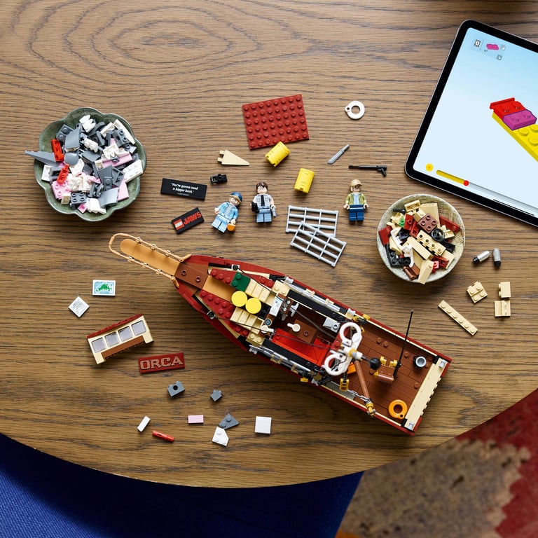 фото Блоковий конструктор LEGO Щелепи (21350)