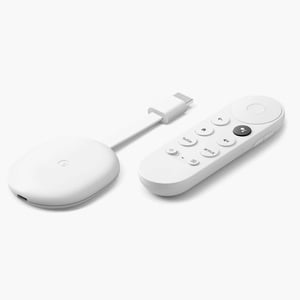 Google Chromecast with Google TV HDMI 4K Ultra HD Android White