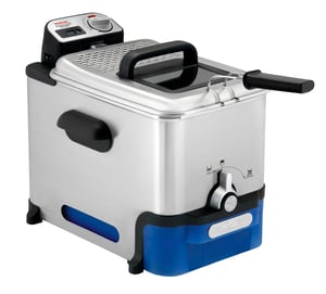 Tefal Oleoclean Pro Inox & Design FR8040 Pojedyńczy 3,5 l 2300 W Czarny, Stal nierdzewna