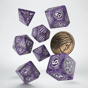 Q-workshop The Witcher Dice Set. Yennefer