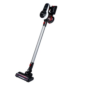 Adler AD 7048 stavdammsugare/elektrisk borste 2-i-1-dammsugare med stativ Batteridriven Torr HEPA Påsfri 350 W Svart, Röd, Vit