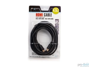 NATEC NKA-0367 kabel HDMI 4,5 m HDMI Typu A (Standard) Czarny