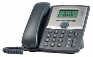 Cisco SPA 303 VoIP-Telefon, grau, 3 Leitungen