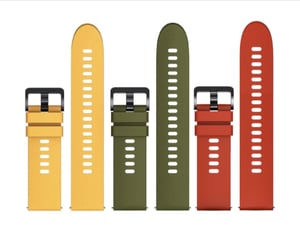 Xiaomi BHR4887GL Smart Personal Accessory Band: Green, Red, Yellow, Stainless Steel, Thermoplastic Polyurethane Elastomers (TPU)