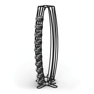 Xavax 00111265 coffee capsule holder, 40 capsules. Metal, Black