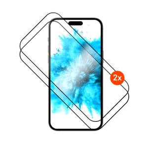 FIXED FIXGFADA-1601-BK ochraniacz na ekran / tył telefonu Przezroczysta ochrona ekranu Uniwersalne 2 szt.