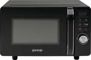 Gorenje MO20S4BC Czarny Mikrofalówka Solo Blat 20 l 700 W