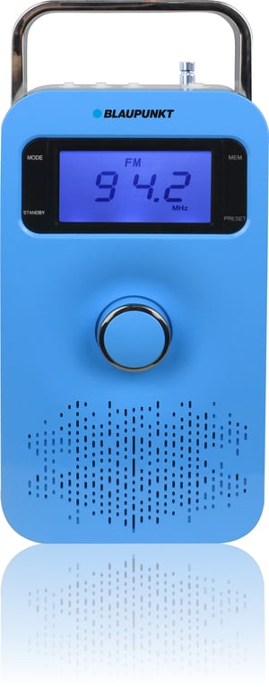 Blaupunkt PP10 MP3-spelare, blå