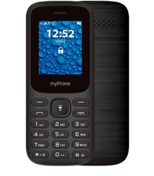 myPhone MP2220 telefon komórkowy 4,5 cm (1.77") 67,5 g Czarny Aparat w telefonie