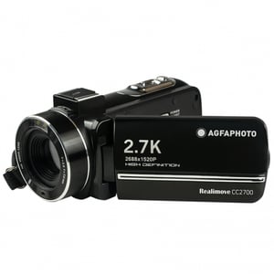 AgfaPhoto CC2700 Digital Camera, Manual, 24 MP CMOS, Black