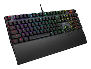ASUS ROG Strix Scope II X klawiatura Gaming USB Swiss Czarny