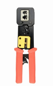 Gembird T-WC-05 Cable Crimping Tool Pocket Knife Black, Red, Yellow