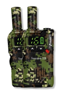 Stabo Freecomm 330 Funkgerät, 16 Kanäle. Schwarz