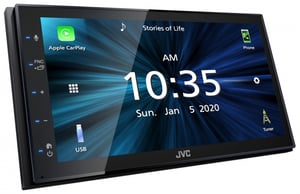 JVC KW-M560BT radio samochodowe Czarny 200 W Bluetooth