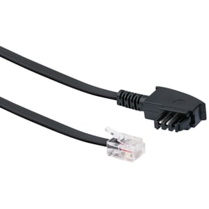 Schwaiger 6.0m RJ-12 - TAE-F 6 m Black