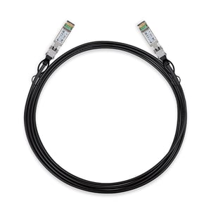 TP-Link TL-SM5220-3M InfiniBand / SFP+ Fiber Optic Cable (DAC), Black