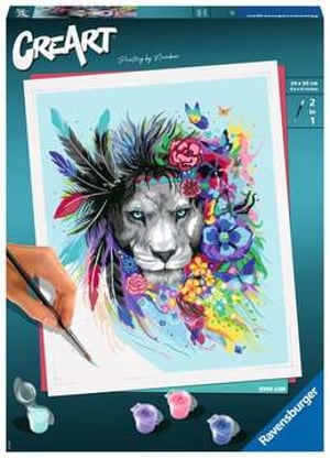 Ravensburger 20130 kolorowanka Zestaw do kolorowania według numerów
