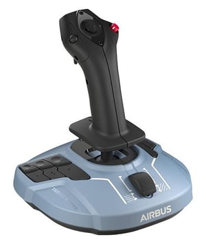 Thrustmaster TCA Sidestick Airbus edition Czarny, Niebieski USB Drążek sterowniczy Analogowa/Cyfrowa PC