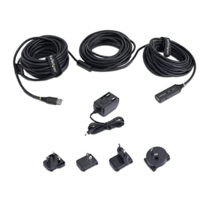 StarTech USB2AAEXT5M kabel USB USB 2.0 5 m USB A 0,48 Gbit/s Czarny