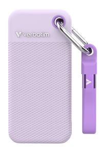 Verbatim Pocket SSD 1 TB USB Typ C 3.2 Gen 2 (3.1 Gen 2) Violett