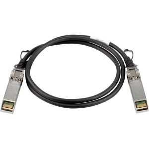 Brocade 10 Gbit/s Direct-Attach-SFP+ 1 m Koaxialkabel Direct Attach Copper SFP+ Schwarz