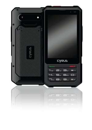 Cyrus CM17 XA 8,89 cm (3.5") Dual SIM Android 10 4G USB Type-C 2 GB 16 GB 3200 mAh Czarny
