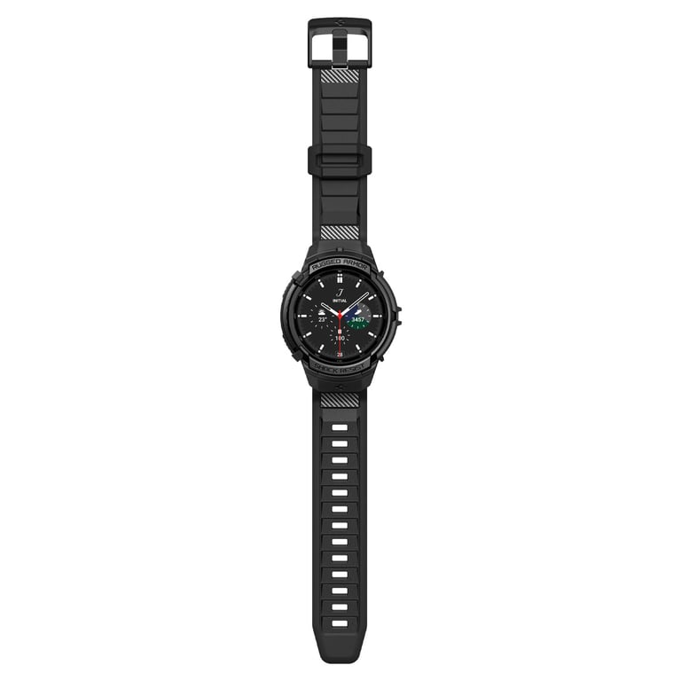 Spigen Rugged Armor Pro Etui Czarny Termoplastyczne elastomery poliuretanowe (TPU)
