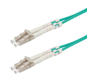 Secomp S1802 InfiniBand-/Glasfaserkabel, 2 m, LC, türkis