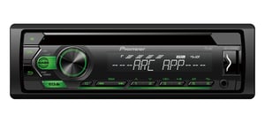 Pioneer DEH-S120UBG radio samochodowe Czarny