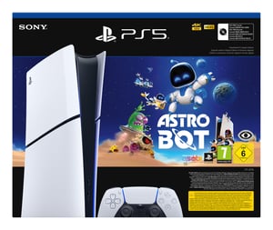 Sony PlayStation 5 Digital Edition Slim Astro Bot 1 TB Wi-Fi Schwarz, Weiß